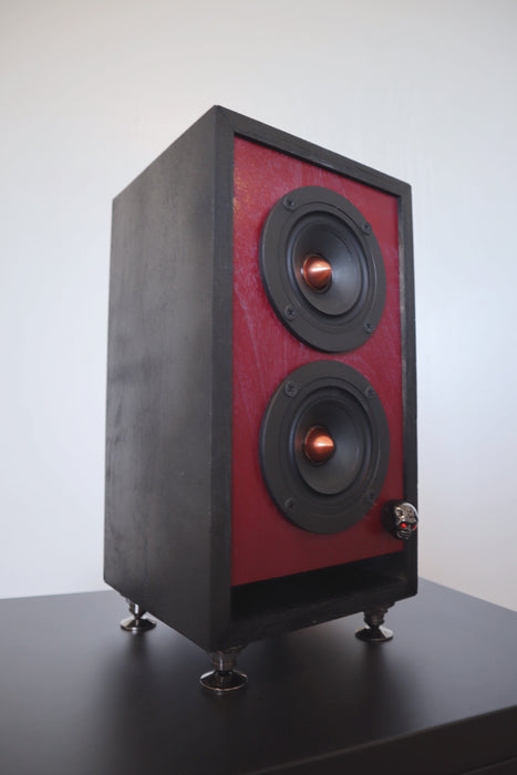 Red & Black Skull Themed Speakers