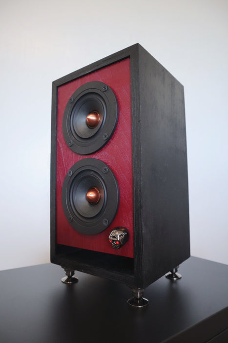 Red & Black Skull Themed Speakers